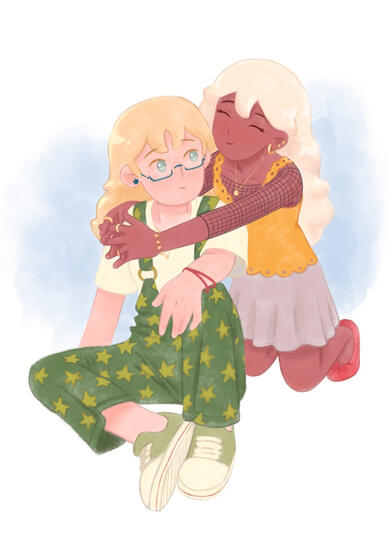 Luna and Maggie